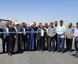 افتتاح پروژه‌های عمرانی شهرداری نیل شهر در هفته دولت ۱۴۰۴